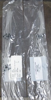 PERKIN ELMER 2 PACKS 12 IN A PACK, FLARED PVC PUMP TUBES 076 MM ID BLACK/BLACK, NO: NO777043, SBIN