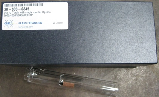 GE GLASS EXPANSION QUARTZ TORCH WITH SINGLE SLOT FOR OPTIMA 2000/4000/5000/7000 DV, NO: S388468, NO: