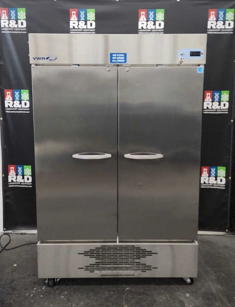 VWR Double Door Reach-In Stainless -20&deg;c Commercial Freezer 49cf, FULLY TESTED