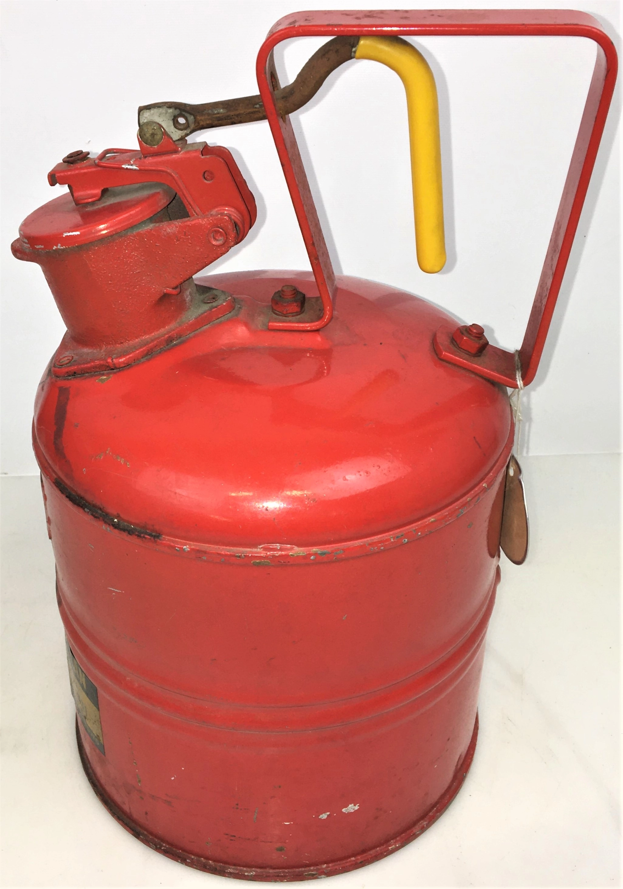 Justrite 10301 Type I Steel Safety Can for Flammables - 4L