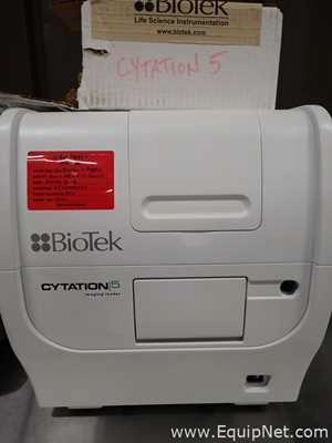 Lot 36 Listing# 995985 BioTek Instruments Cytation 5 Imaging System