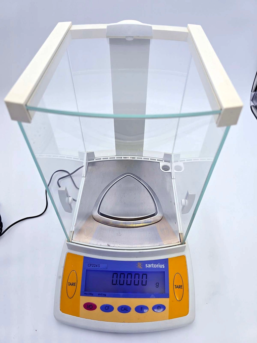 Sartorius CP225D dual range analytical balance (40g x 0.01mg and 220g x 0.1mg) with draft shield