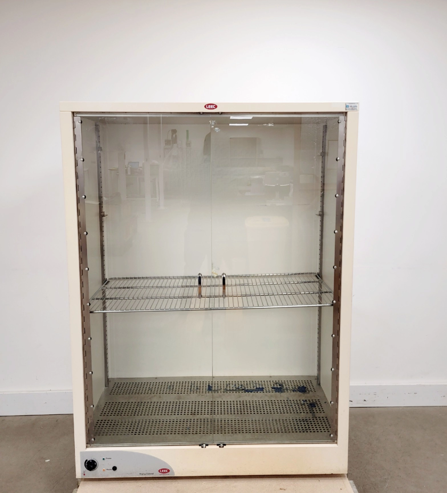 LEEC F1 Glassware Drying Cabinet Warming Oven Lab