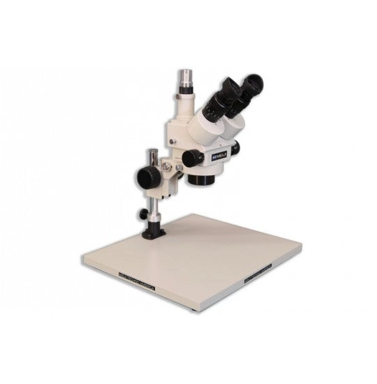 Meiji EMZ-5TRD Trinocular Stereo Microscope on Large Necropsy Base