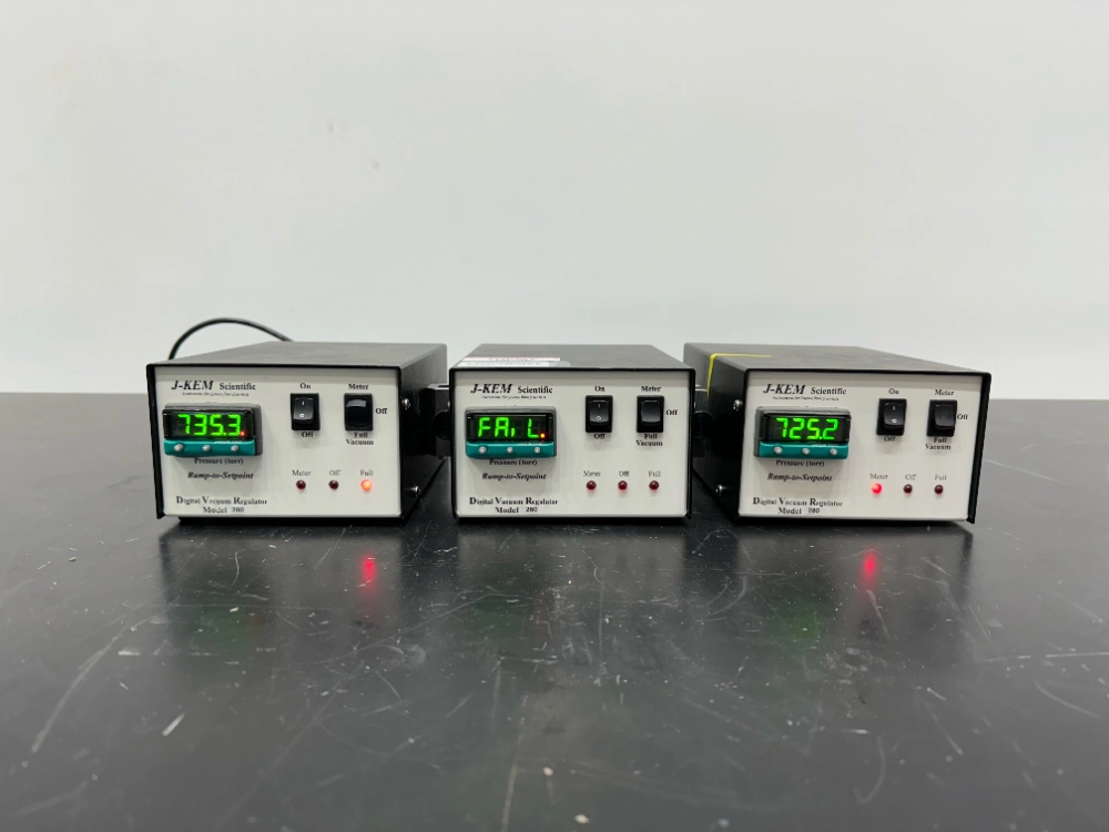 J-Kem Model 280 Digital Vacuum Regulators - Quantity 3