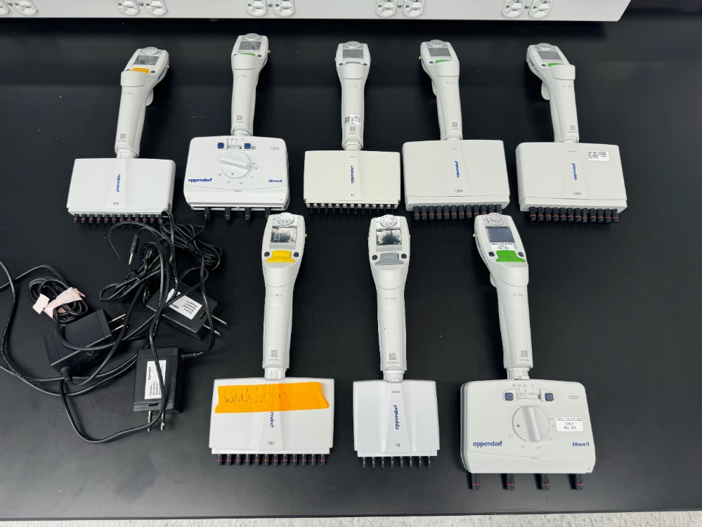 Eppendorf Xplorer Multichannel Pipettes - Quantity 8