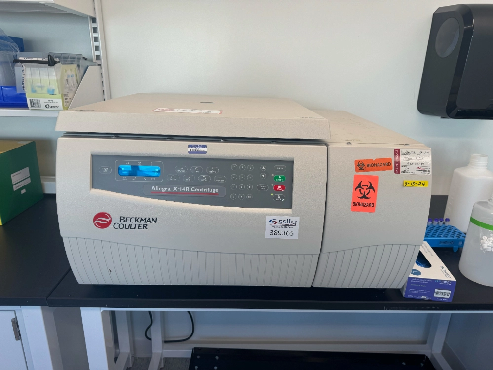 Beckman Coulter Allegra X-14R Refrigerated Centrifuge