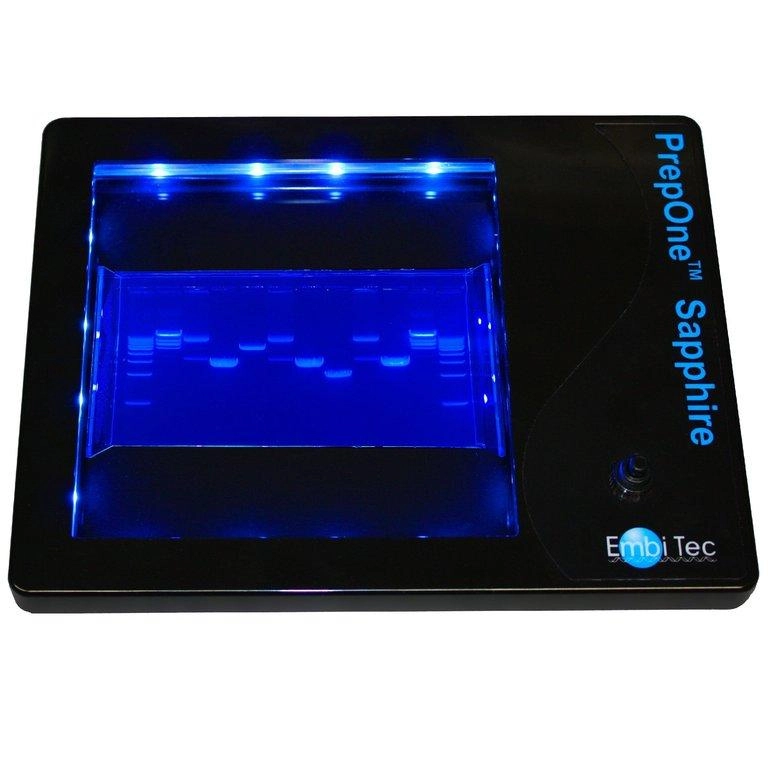 Embi Tec PI-1000 PrepOne Sapphire Blue LED Illuminator Light Box Analytical - 3377826