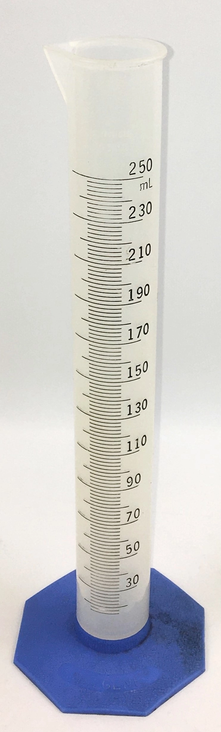 Nalgene 3662-0250 Plastic Graduated Cylinder - 250mL