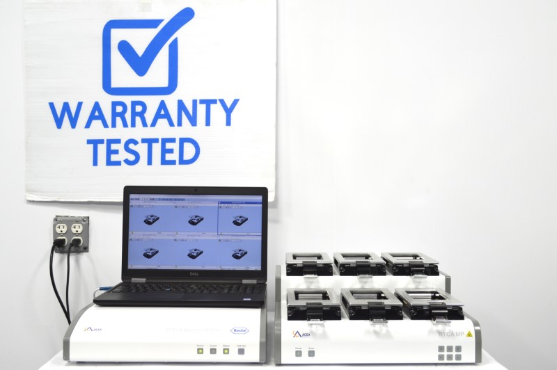 Agilent Roche ACEA xCELLIgence RTCA MP Real-Time Cell Analyzer w/ 6x96 Multiple Plates Station