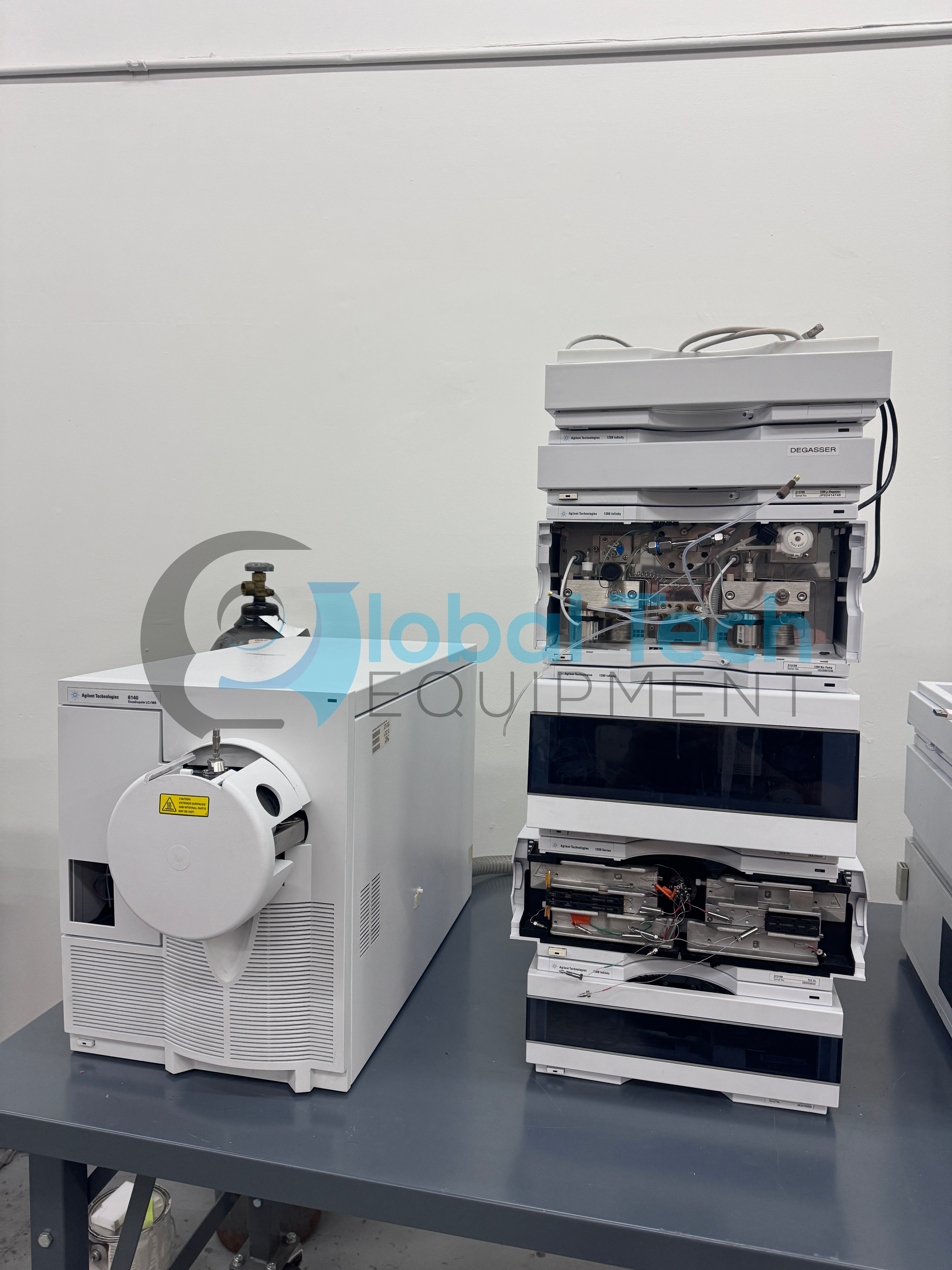 Agilent 1260 HPLC with 6140 Single Quad LCMS