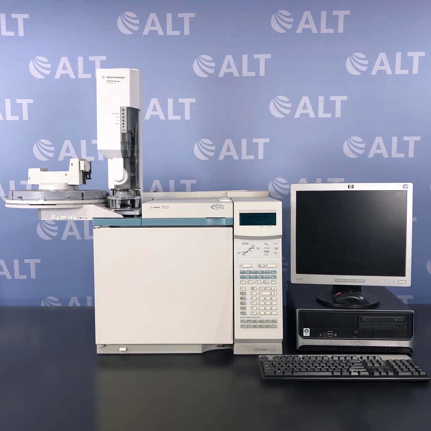 Agilent  6890N (G1530N) Gas Chromatograph With G2613A Autoinjector And G2614A Sample Tray, Dual Flame Ionization Detectors (FID) and Dual Split/Splitless Inlets