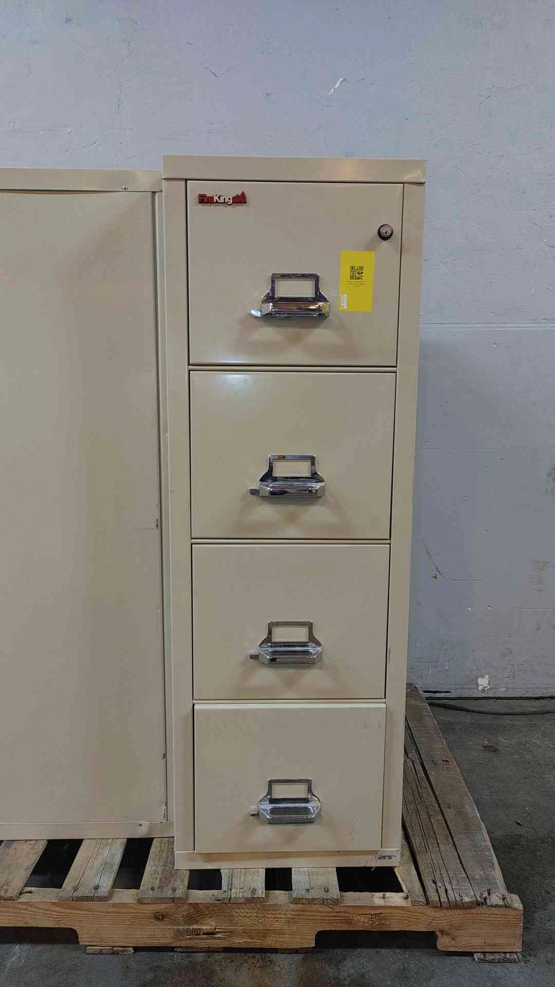 FireKing 4 Tier Filing Cabinet Fire Proof