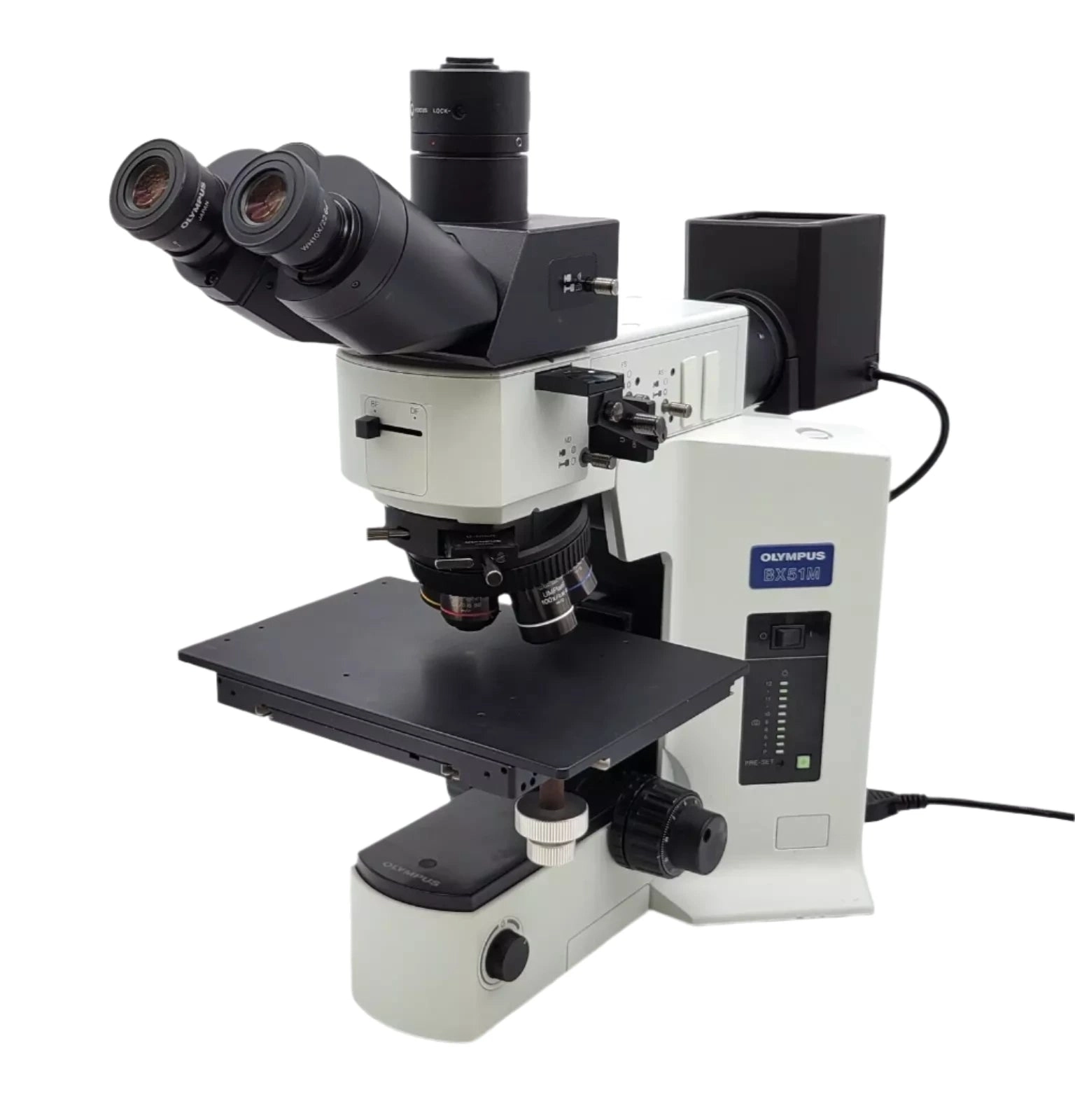 Olympus Microscope BX51M Metallurgical with Polarization &amp; DIC