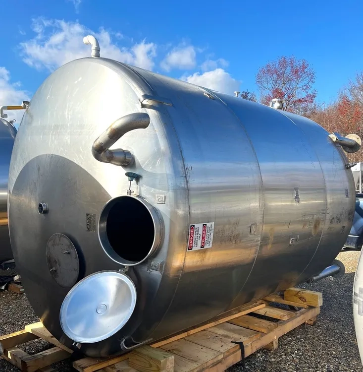 3,500 Gallon Stainless Steel Sanitary Tank