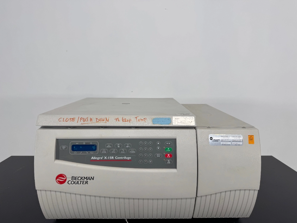 Beckman Coulter Allegra X-15R Refrigerated Centrifuge