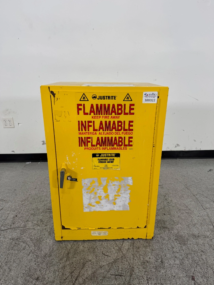 Justrite 12 Gallon Flammable Liquid Storage Cabinet