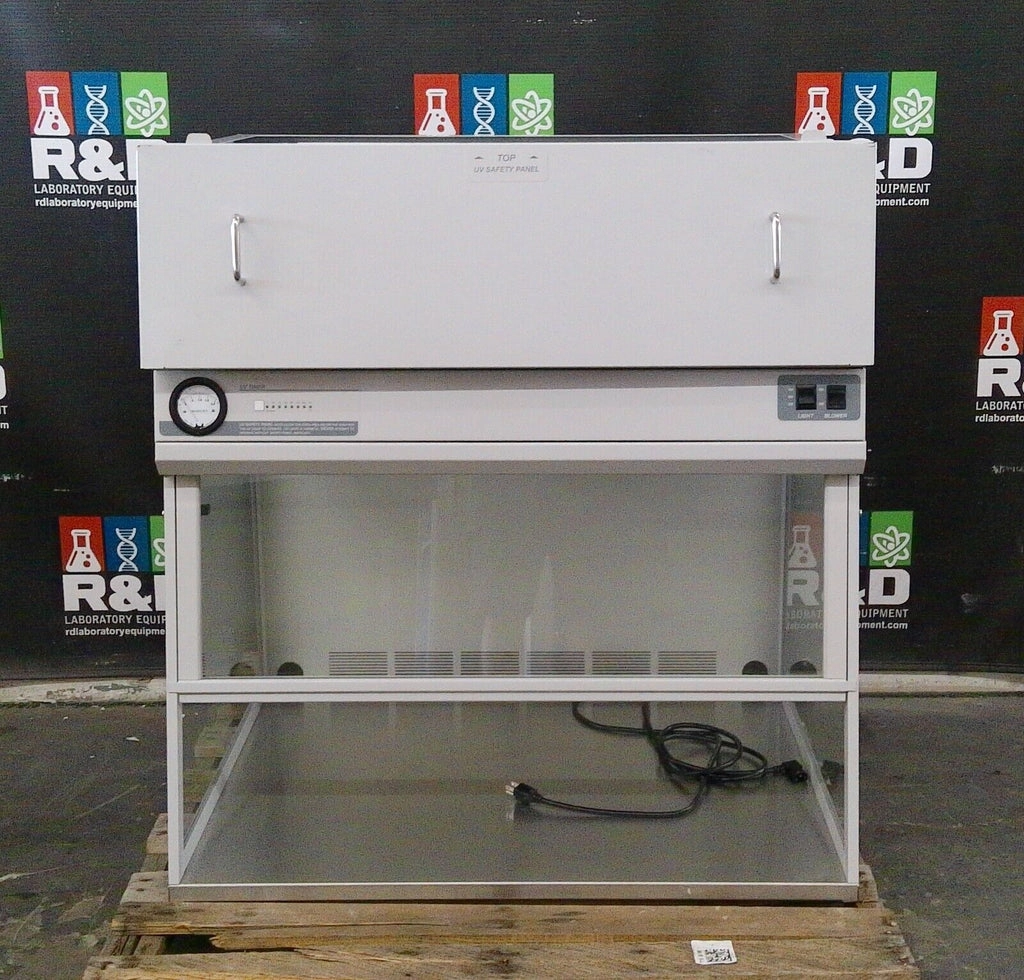 Labconco 3ft 3560002 PCR Laminar Clean Bench w/UV Protection Panel