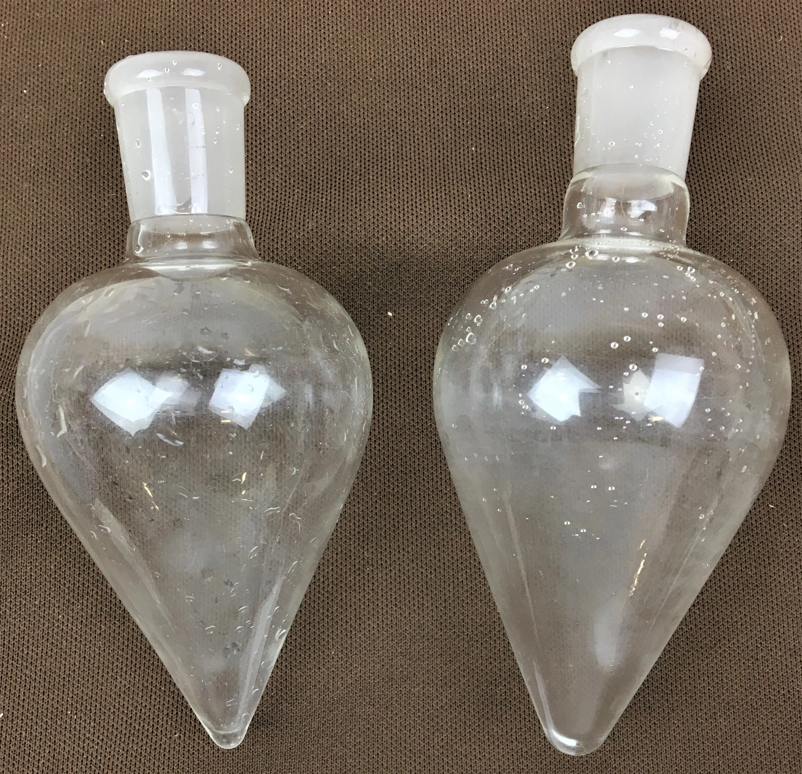 QuickFit FP100/2 (and Equivalent) 100mL Pear-Shaped Flask