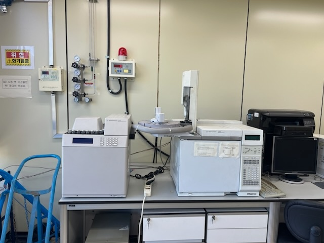 Agilent GC6890N with Agilent G1888 Headspace sampler