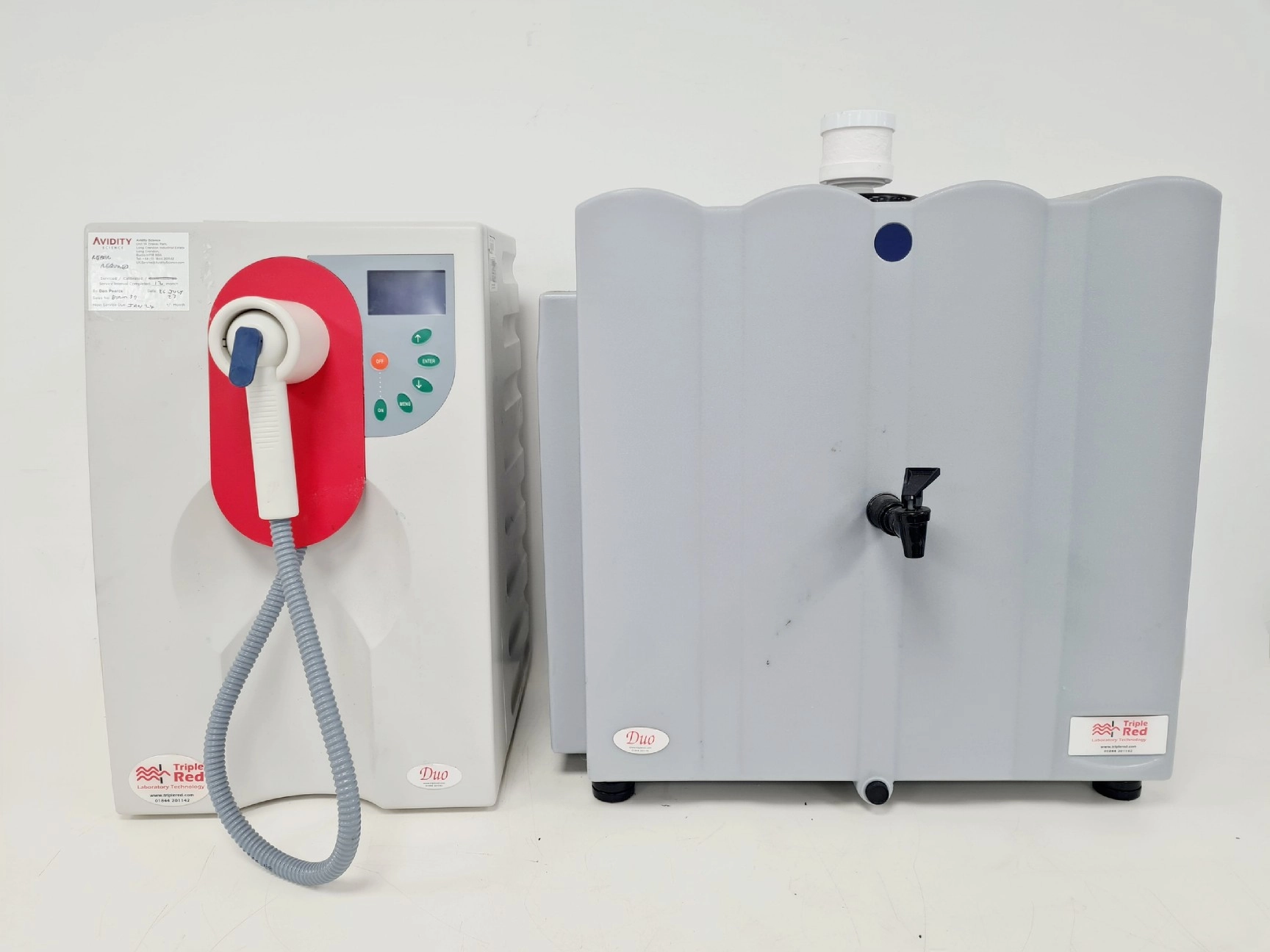 Triple Red Model Duo Organic 60 Ultra Pure Water Purification System Lab