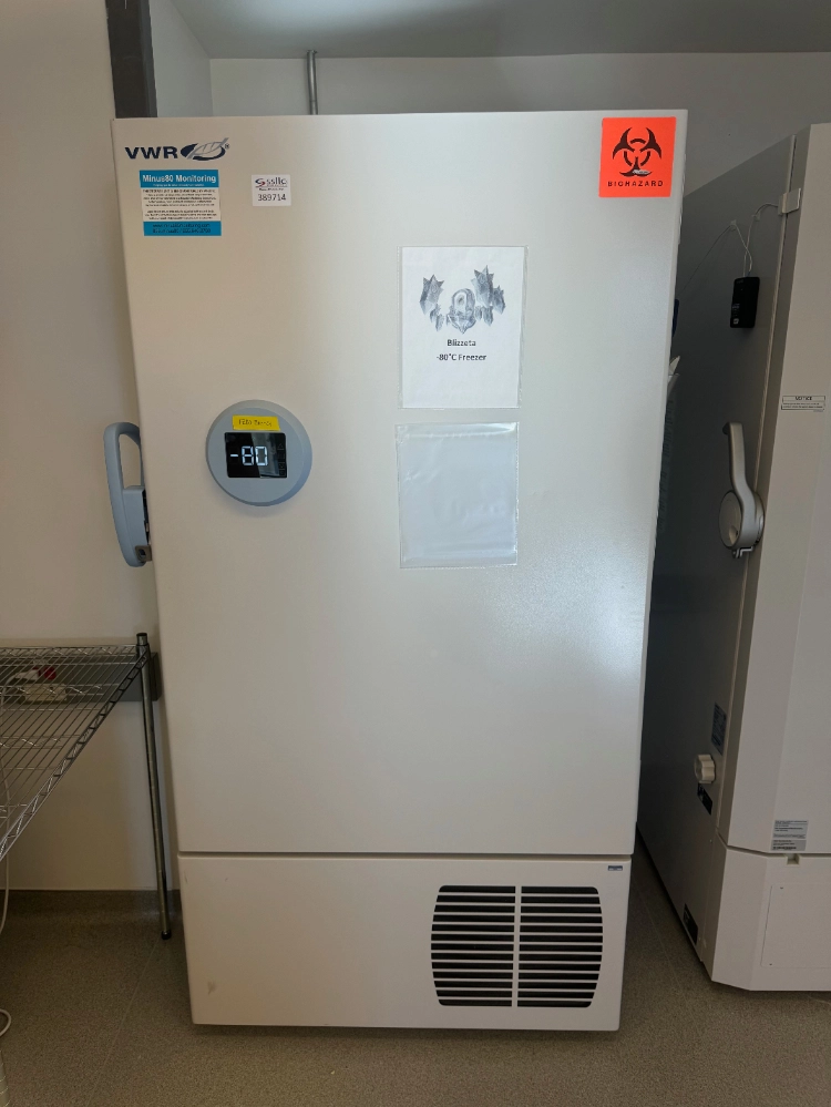 VWR -80C Ultra Low Temp Freezer