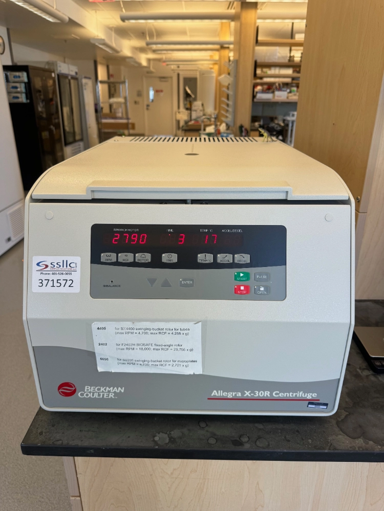 Beckman Coulter Allegra X-30R Refrigerated Centrifuge