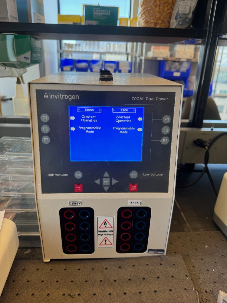 Invitrogen ZOOM Dual Power Electrophoresis Power Supply