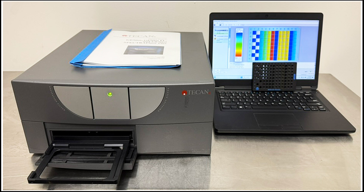 Tecan Genios Plus Multimode Microplate Reader Ab & FI & Lum w WARRANTY