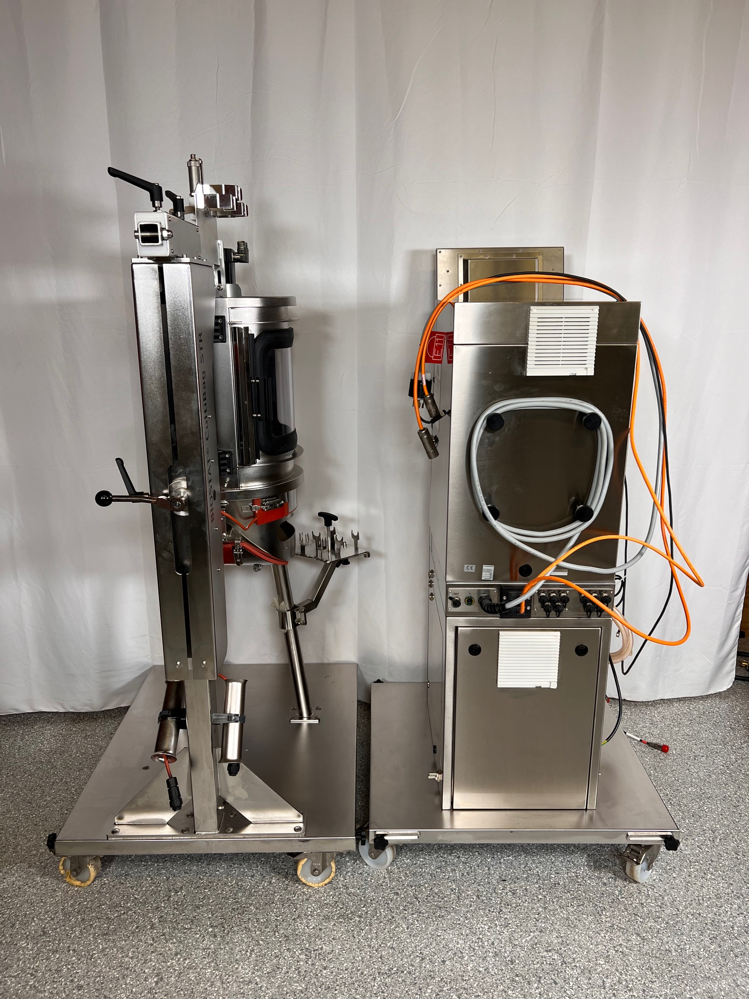 Sartorius Biostat STR 50L Single Use Bioreactor Cell Culture Bioprocess ...