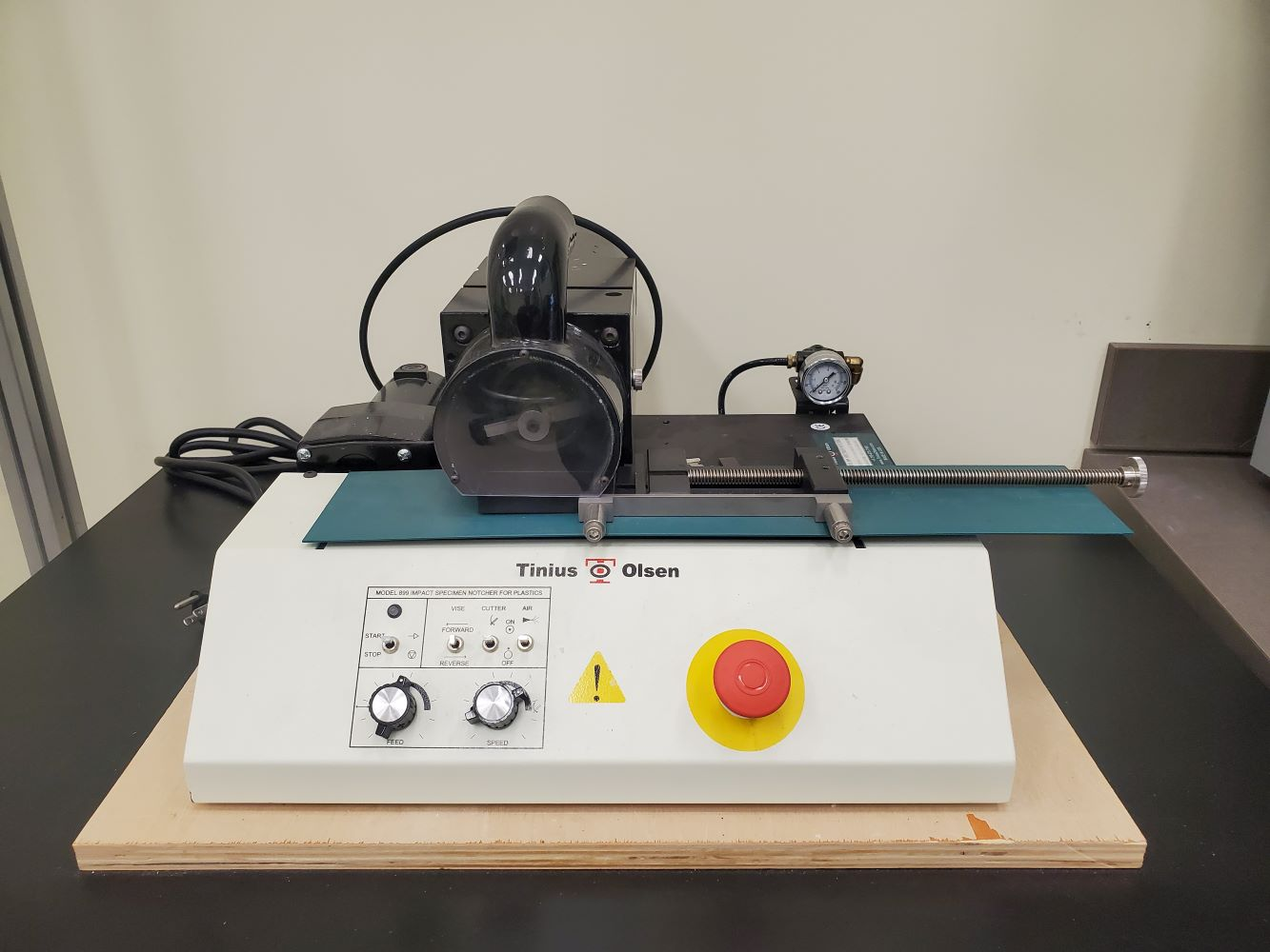 Tinius Olsen Model 899 Impact Specimen Notcher for Plastics