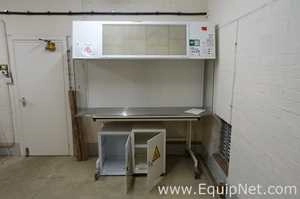 Lot 112 Listing# 1025146 Horizontal Laminar Flow Booth On Wheels