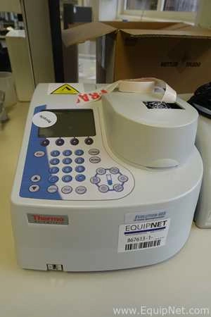 Thermo Fisher Evolution 60S Spectrophotometer With TG-SPG-1A Air Cooled Single Cell Peltier