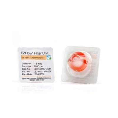 Bellco EZFlow Syringe Filter, CA, 0.45&micro;m, 13mm, Sterile, 100/PK 4528-00540