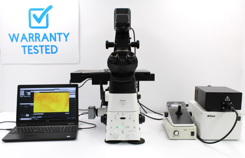 Nikon Eclipse Ti2-E Inverted Fluorescence Phase Contrast Microscope (New Filters) Unit 5