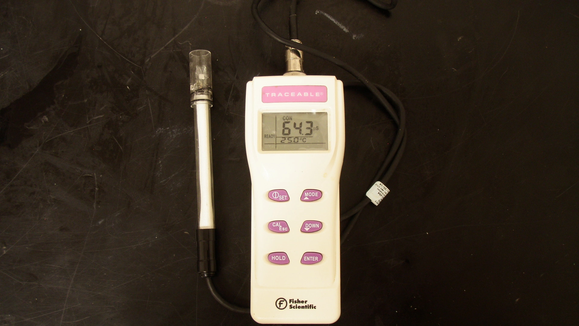 Fisher Scientific  Traceable Expanded Range Conductivity Meter w/ Probe, 15-077-977, Tested!