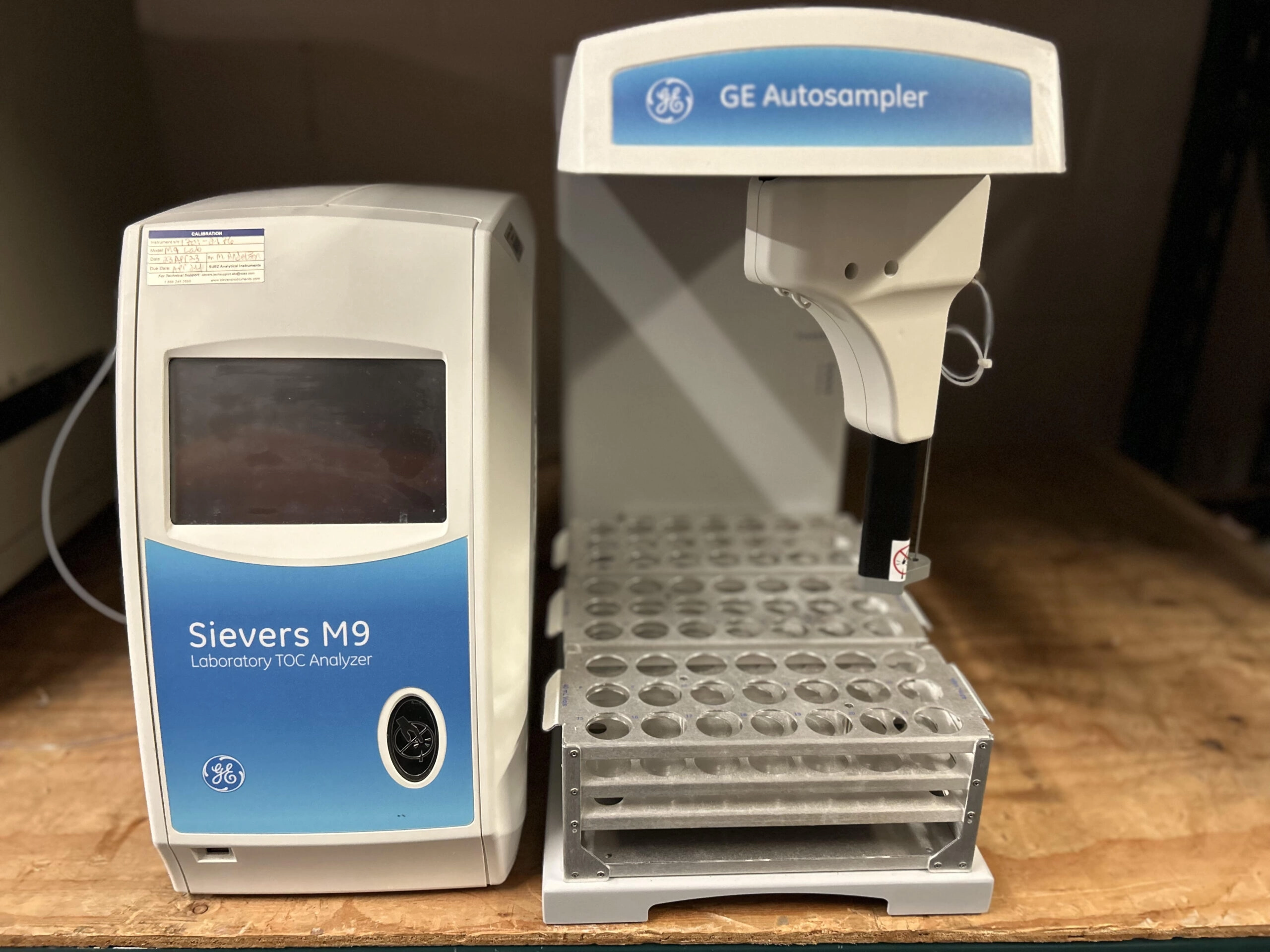 GE Healthcare Sievers M9 Laboratory TOC Analyzer Analyzer Autosampler