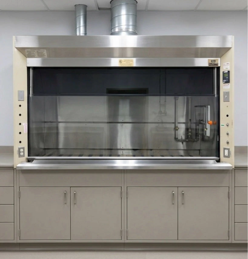 8' Jamestown Isolator Ducted Chemical Fume Hood Stainless Interior ...