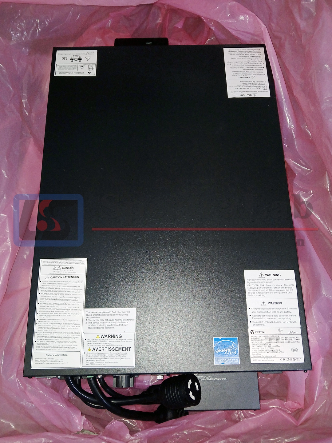 Vertiv Liebert GXT5-8000HVRT5UXLN UPS, New in Box