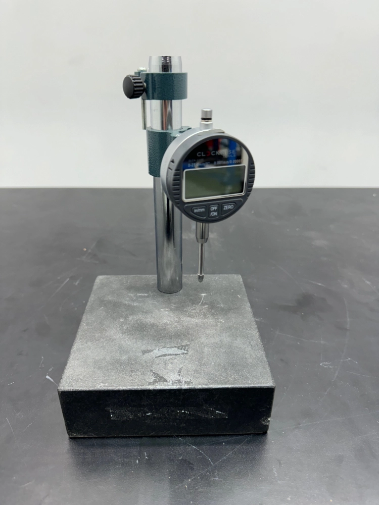 Fowler Granite Gage Stand w/ Digital Indicator