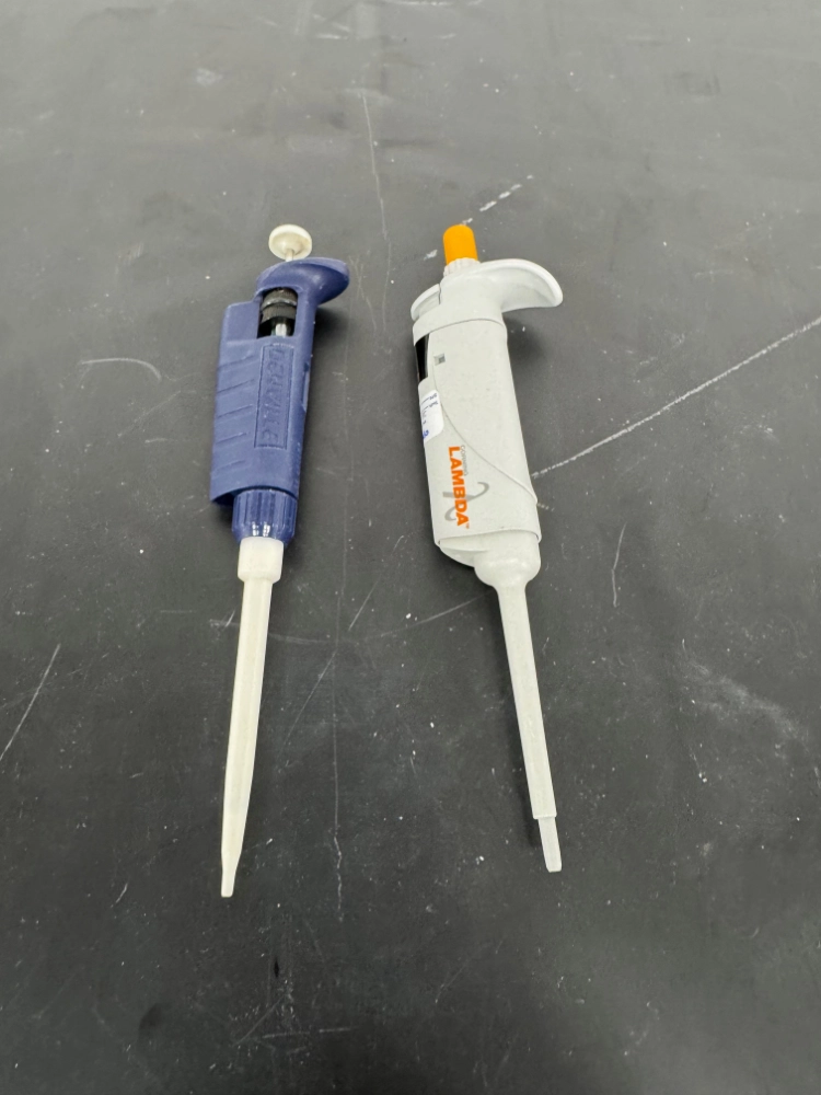 Single Channel Pipettes - Quantity 2