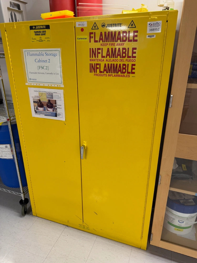 Justrite 45 Gallon Flammable Storage Cabinet