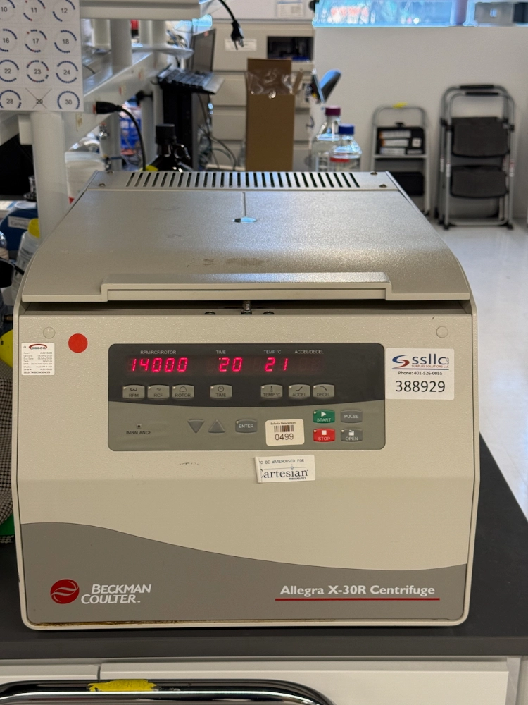 Beckman Coulter Allegra X-30R Centrifuge