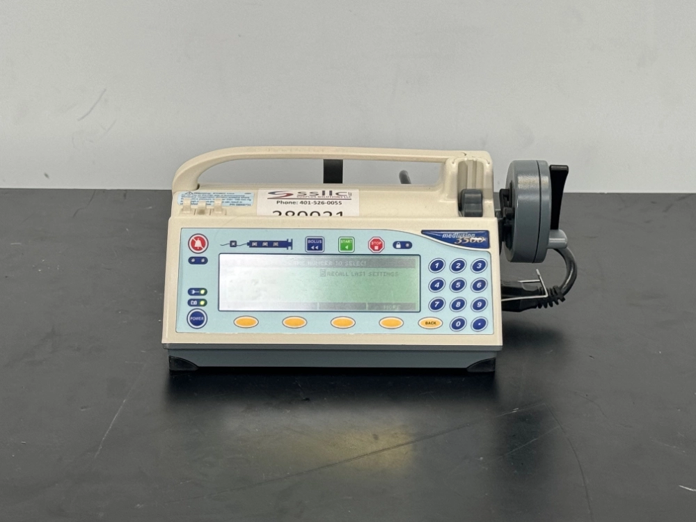 Smiths Medical Medfusion 3500 Syringe Pump