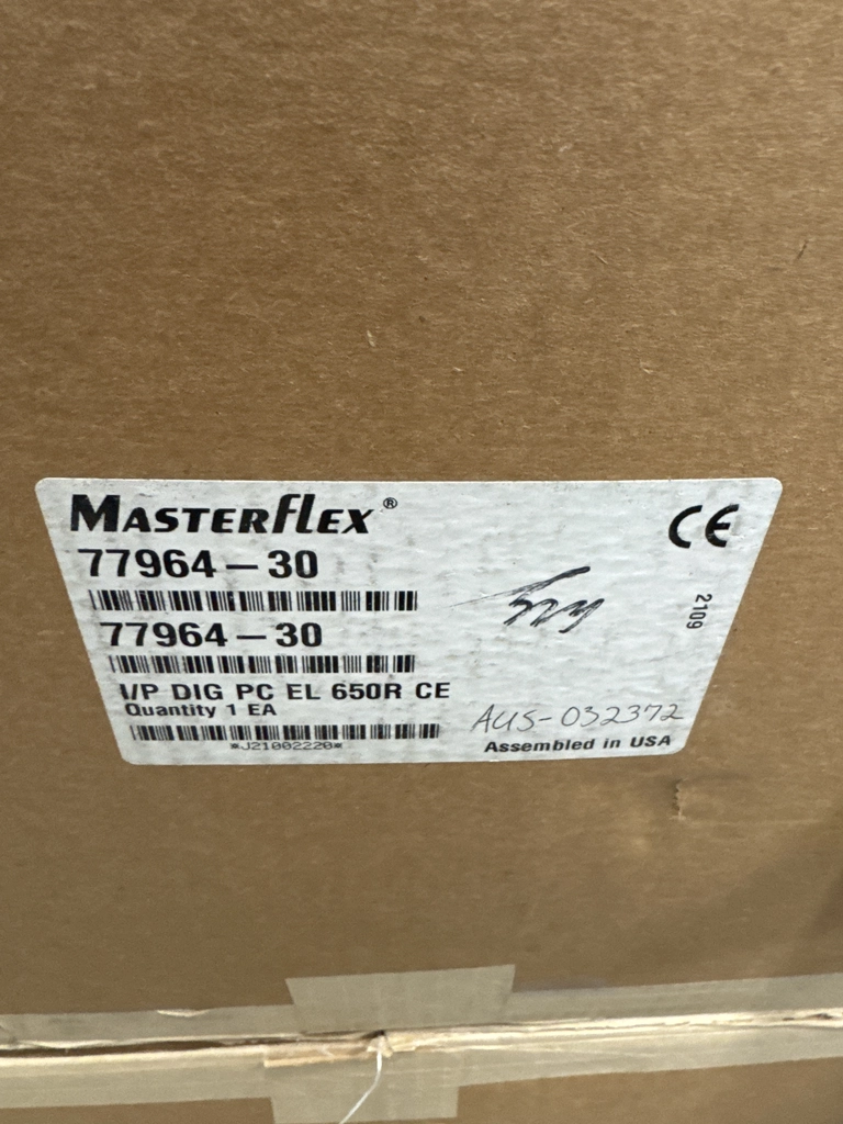 MasterFlex 77964-30 Digital Process Pump Peristaltic Function Power Cord - 3378904