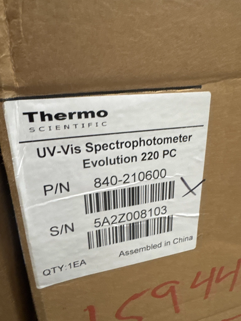 Thermo Evolution 220 UV-Visible Spectrophotometer w/ Computer for Lab - 3378864