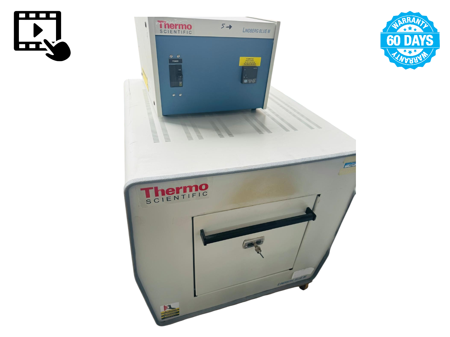 Thermo Scientific Lindberg Blue M CC58114PC-1 Controller + Box Furnace