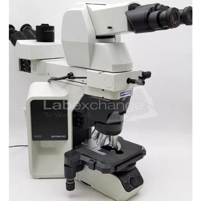 Olympus Microscope BX46 with Telescoping Head, Dua