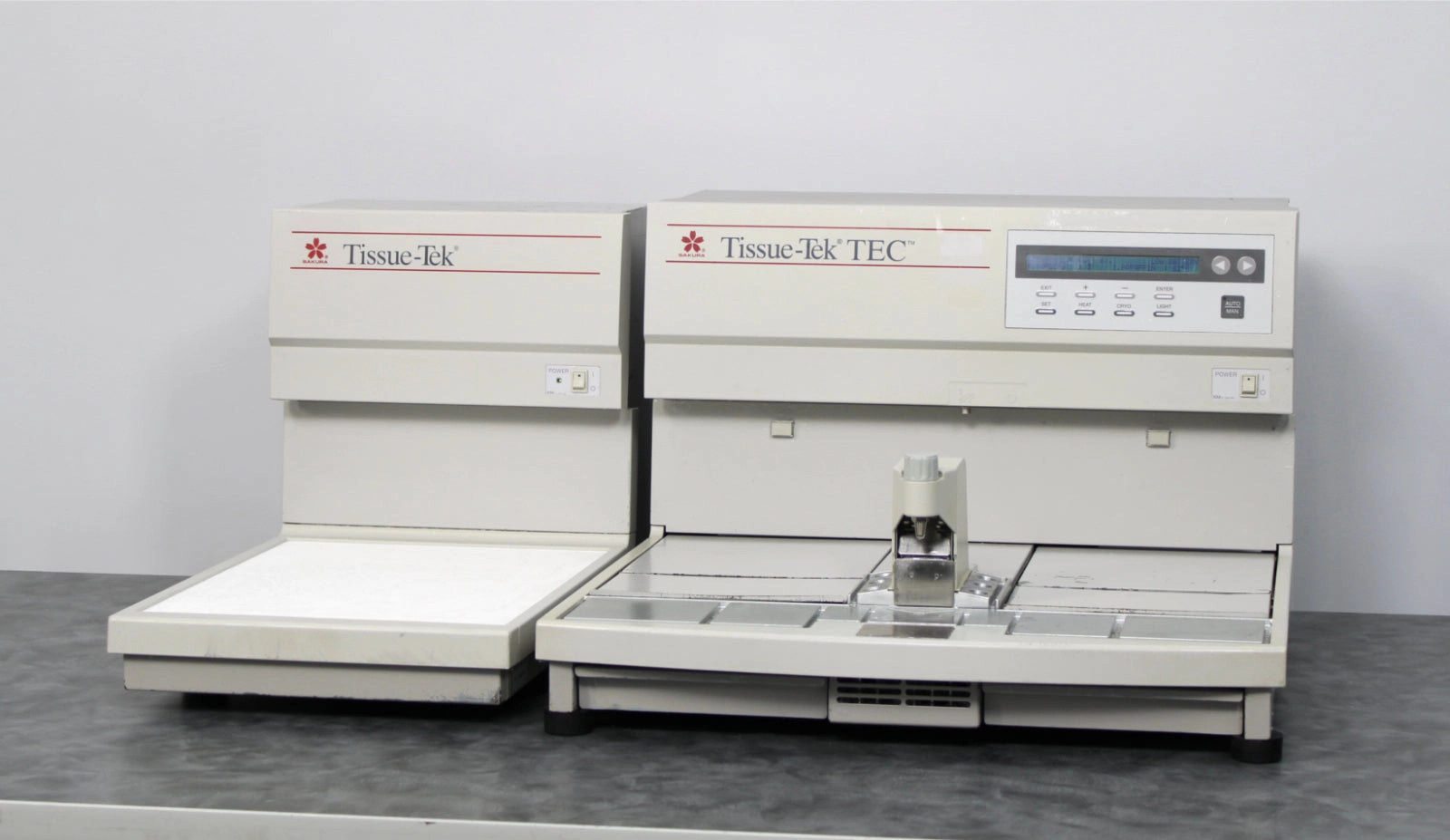 Sakura Tissue-Tek TEC 5 Tissue Embedding Center EM A-1 5101 &amp; Cryo Module CMA-1