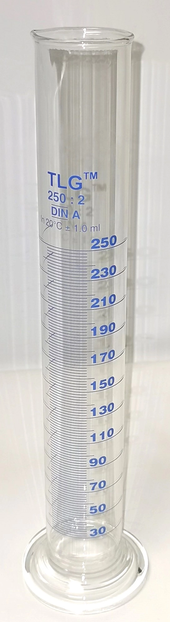 Norchemist/TLG 250mL Graduated Cylinder